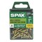 Spax Sheet Metal Screw, #6 x 1 in, Zinc Yellow Steel Flat Head Square Drive 4101020350252 - alternate 5